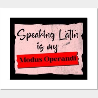 Speaking Latin Posters and Art